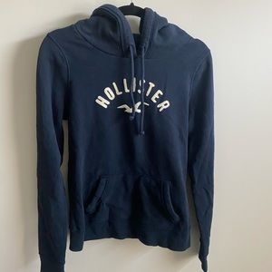 Hollister pullover hoodie - Navy - Large